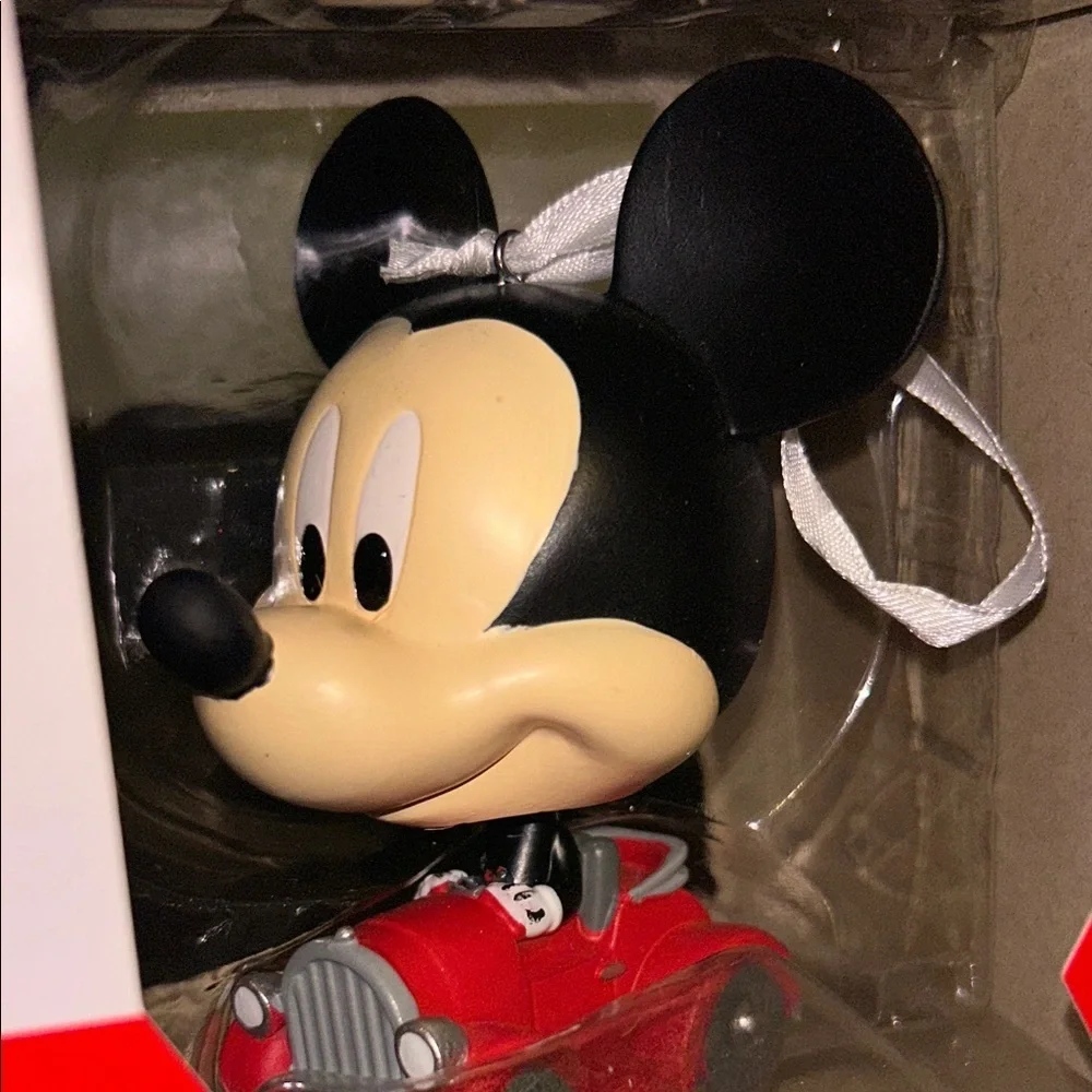 Hallmark Disney Mickey Mouse Ornament - Black, Red, and Silver
